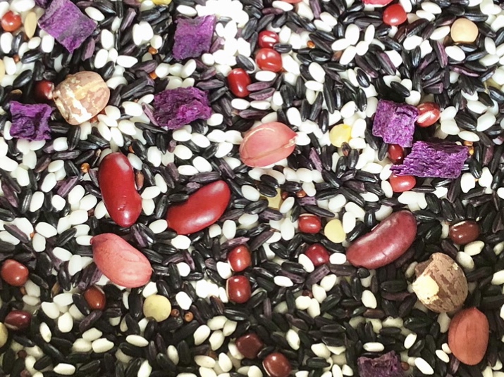 Odżywcza kasza jaglana z fioletowym batatem: pożywna i urocza fuzja